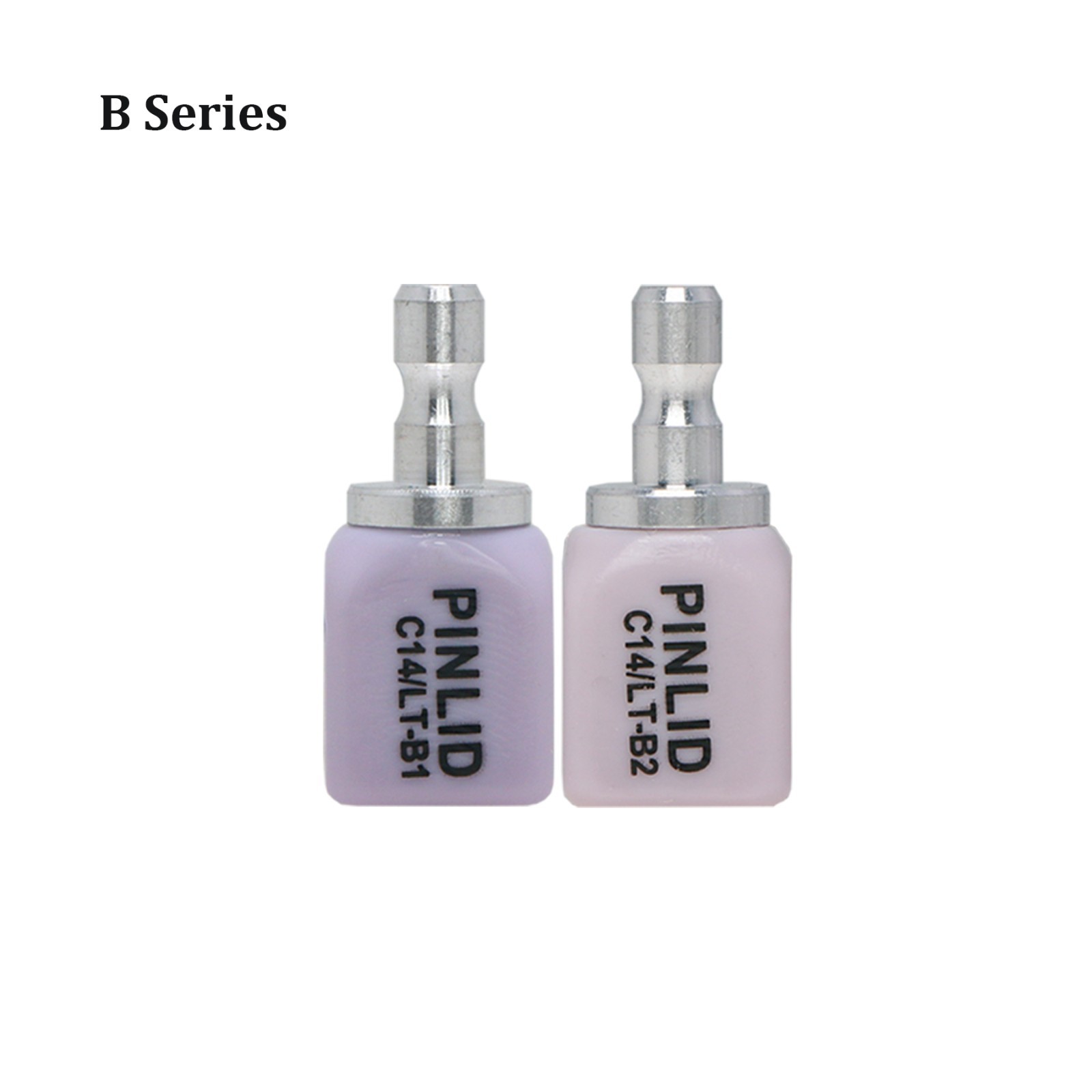 C14 HT/LT Dental Glass Ceramic Lithium Dislicate Emax CAD/CAM Cerec Blocks 5Pcs