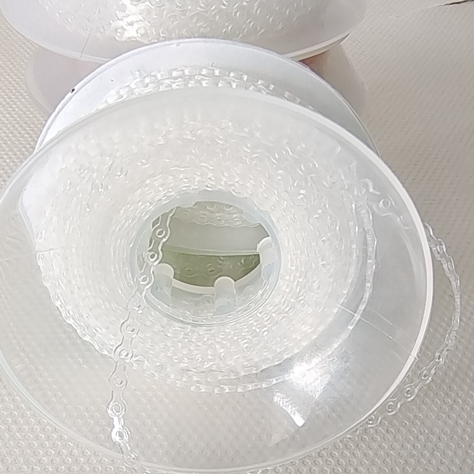 Long/Short/Continuous Type Dental Ortho Elastolink Rubber Power Chain Clear