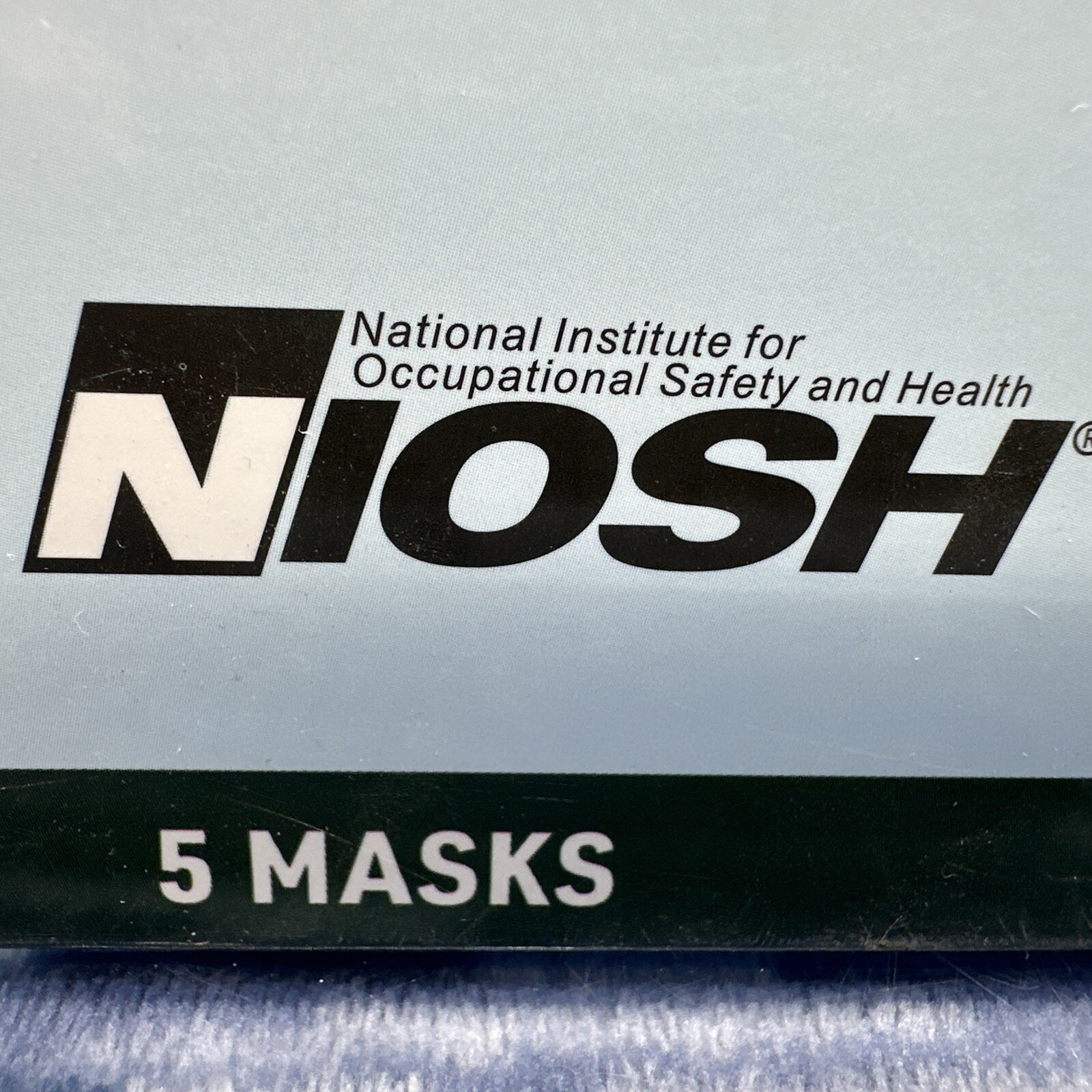Lot Of 2 Boxes Niosh particulate respirator N 95 masks model number D–101 {116}