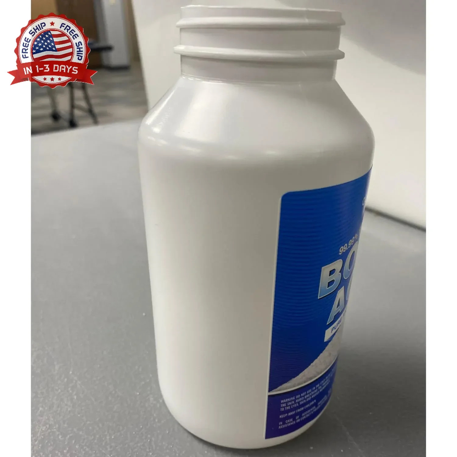 Aqua Science Boric Acid Powder – 1lb, 99.9% Industrial-Grade Strength Fine Powde