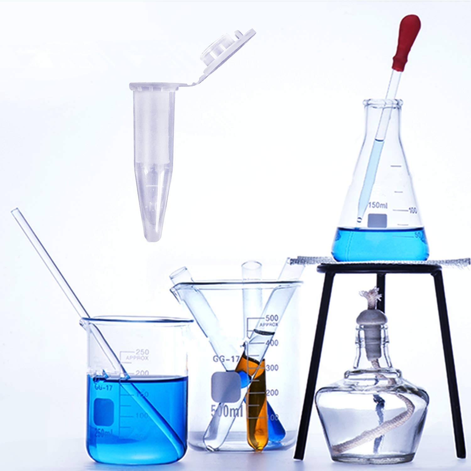 Versatile 0.5ml Micro Tubes with Snap Caps – Perfect for Samples, Crafts & More