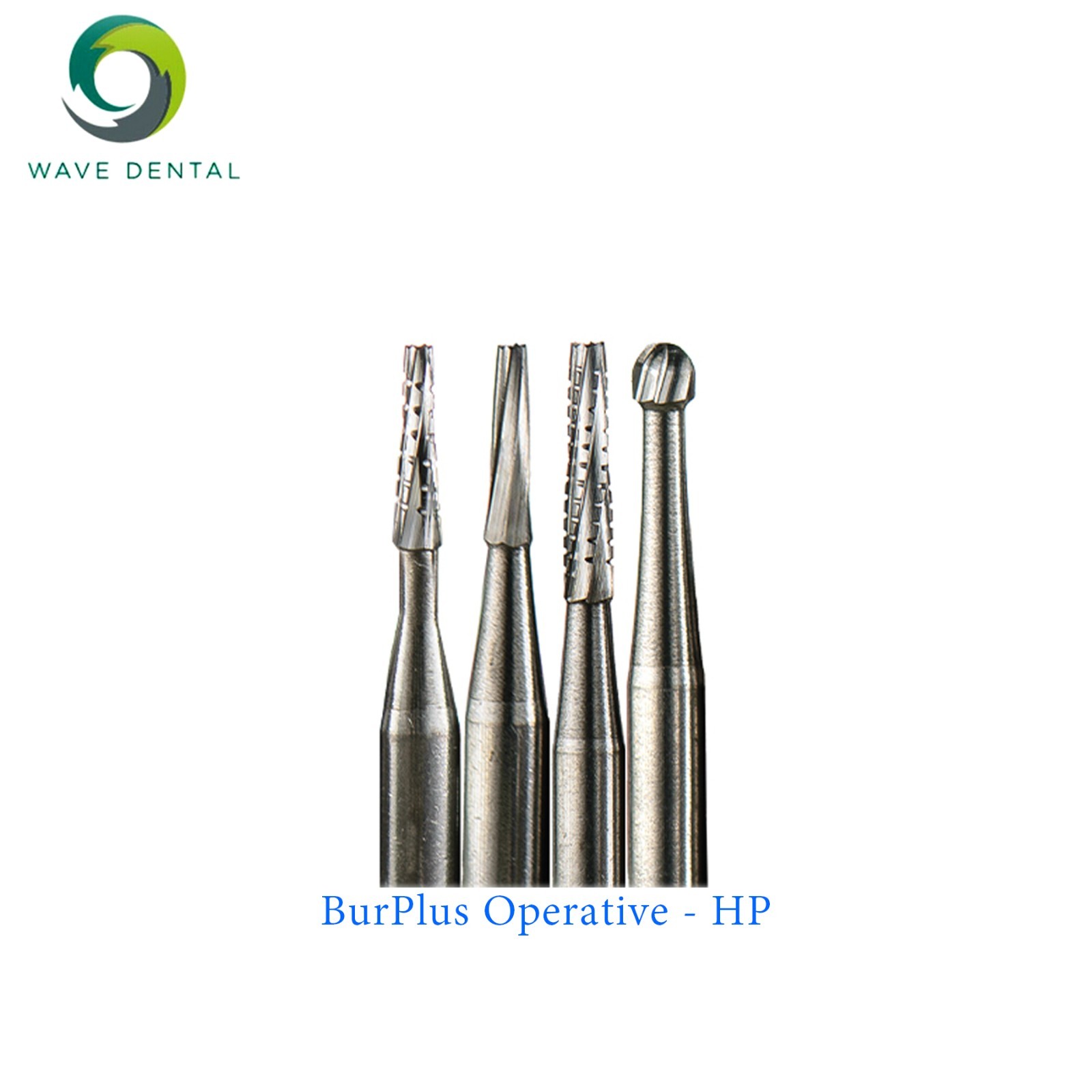 10Pcs US WAVE Dental Bur Round Latch RA/FG 1.6mm/HP Surgical Burs Low/High Speed