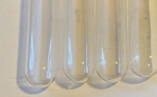 Q Glass Quartz 29/42 Outer Joint Bottom Round Capacity 150ml 4pcs