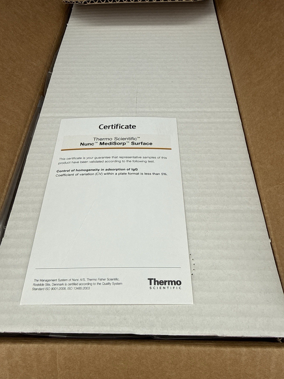 Thermo Scientific Nunc 467320 MediSorp 96F ELISA Plates 300pcs Sealed Case