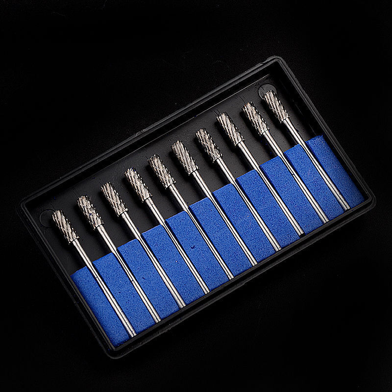 Dental Tungsten Steel Carbide Burs Polishing Bur Drills HP 2.35MM Low Speed