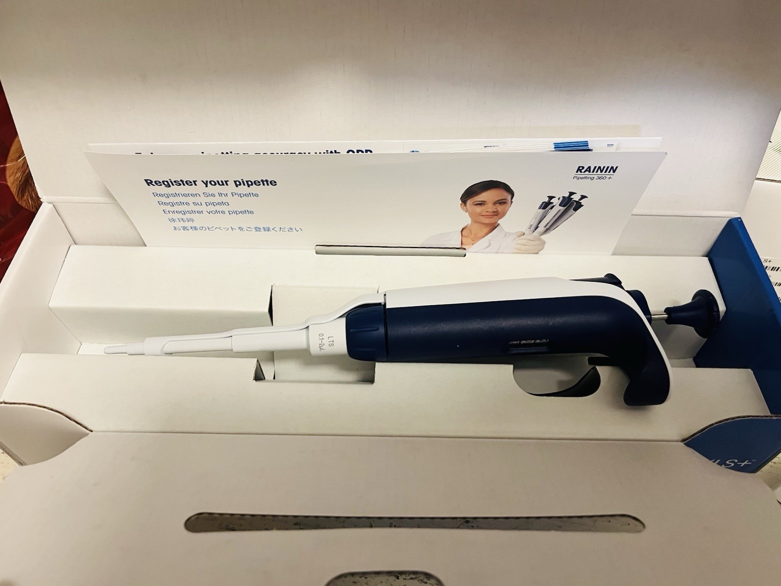 Rainin Pipet-Lite XLS Starter Set of 4 (P2, 20, 200, 1000) BRAND NEW 💎