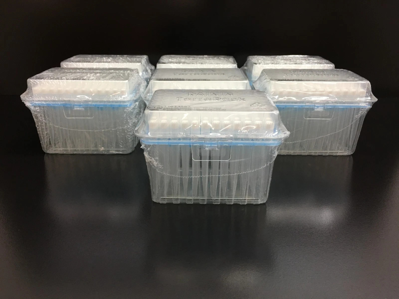 Mettler Toledo Rainin REF 17014967 Pipette Tips TR LTS 1000µL Fltr Lot 7 Racks