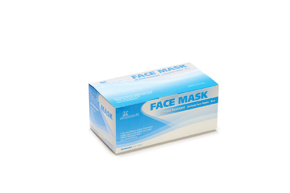 2000PCS Disposable 3-Ply Earloop Face Mask for Medical Dental Beauty Hair Salon