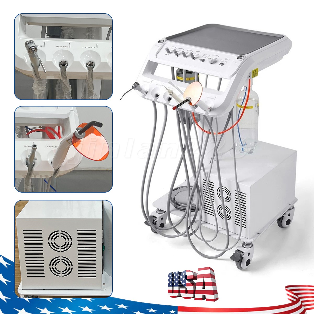 Veterinary Dental Unit Portable Animal Machine Mobile Dental Unit