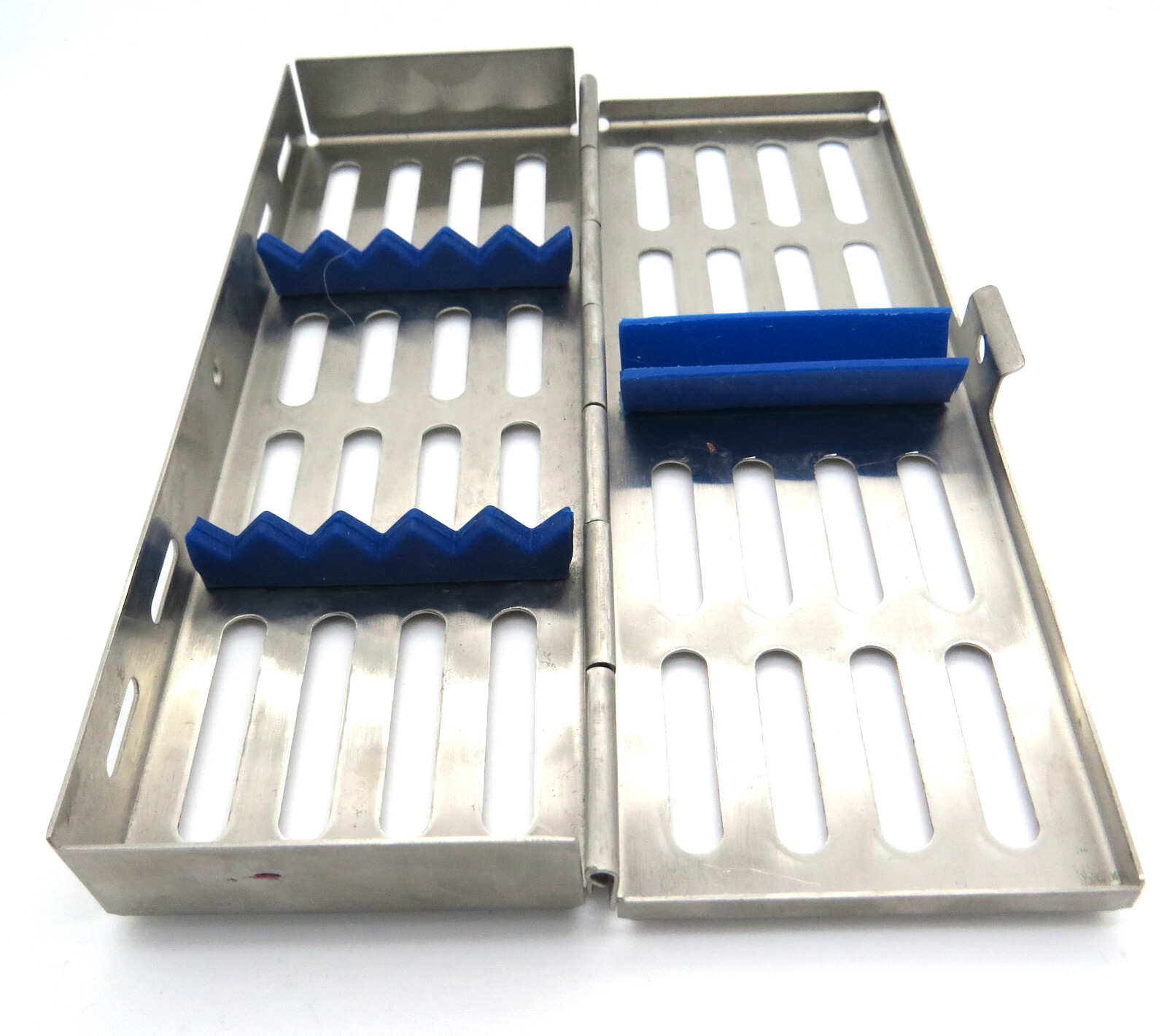 20 Dental Sterilization Cassette Autoclave Tray Rack of 5 Pcs Instruments