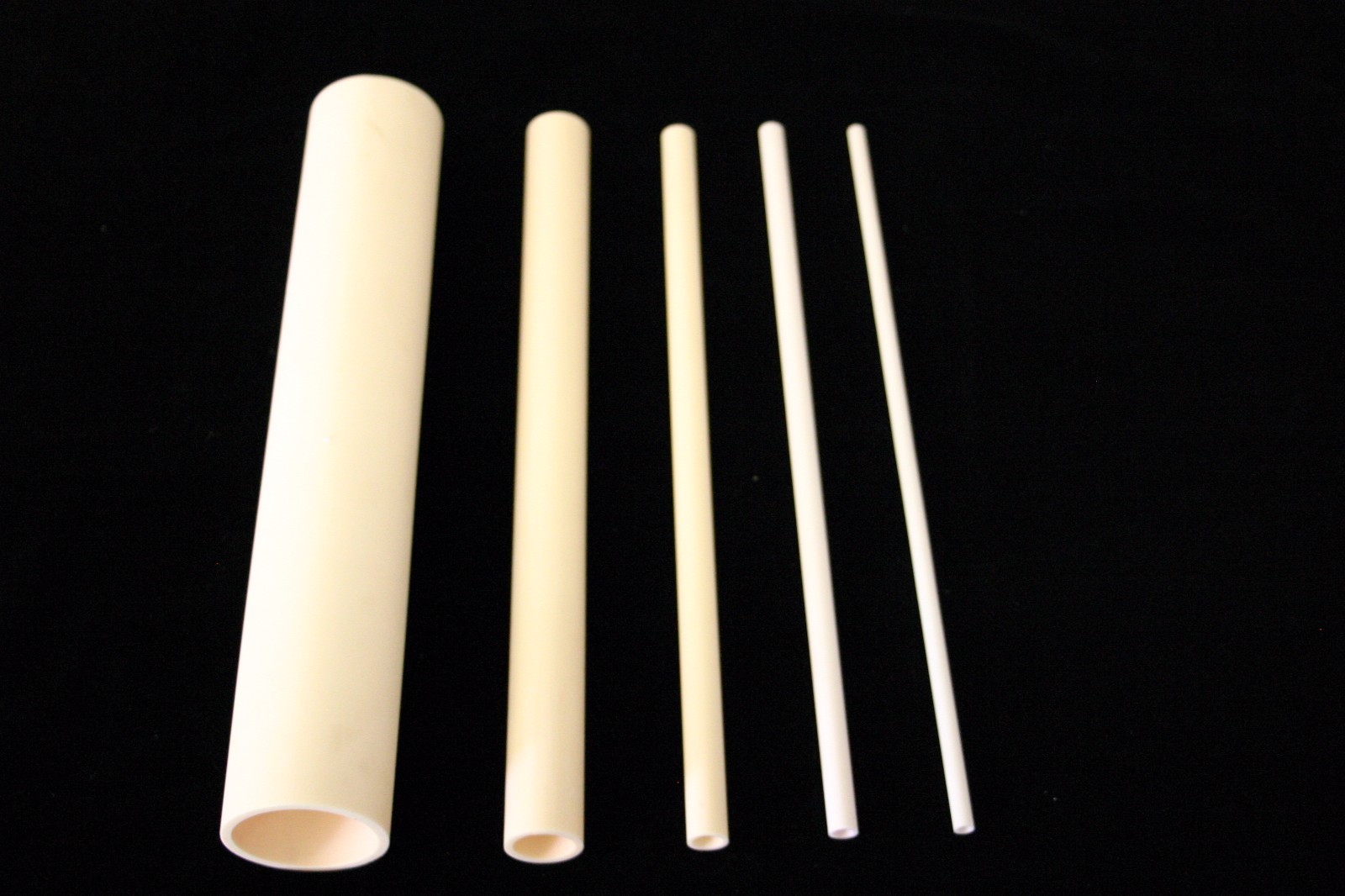Alumina tube, 1-bore, both-ends-open, OD3/8″*ID1/4″*L12″, Item#AL-T-N3/8-N1/4-12