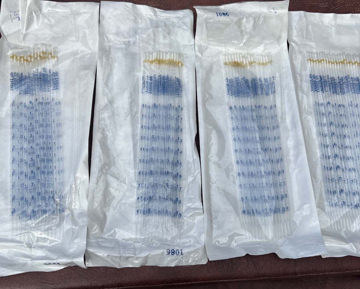 Lot Of 172 Interlab 1mL 1/100 Disposable Serological Pipettes