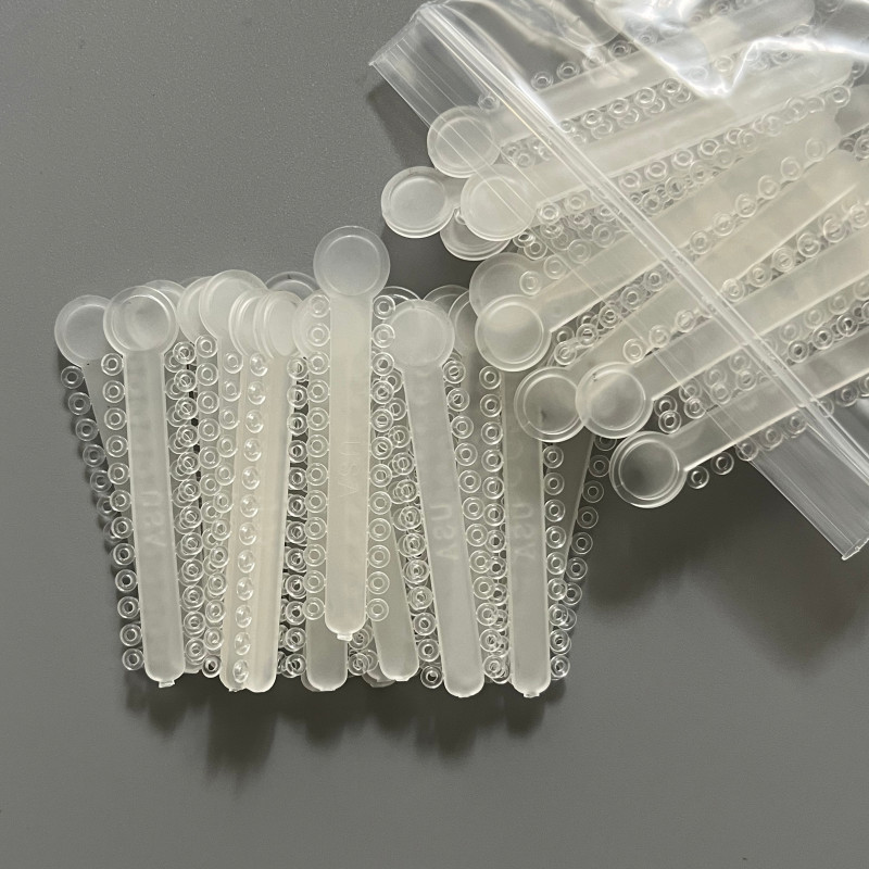 Dental Elastic Ligature Ties 1008pcs/pack Orthodontic Rubber Bands O Rings Clear