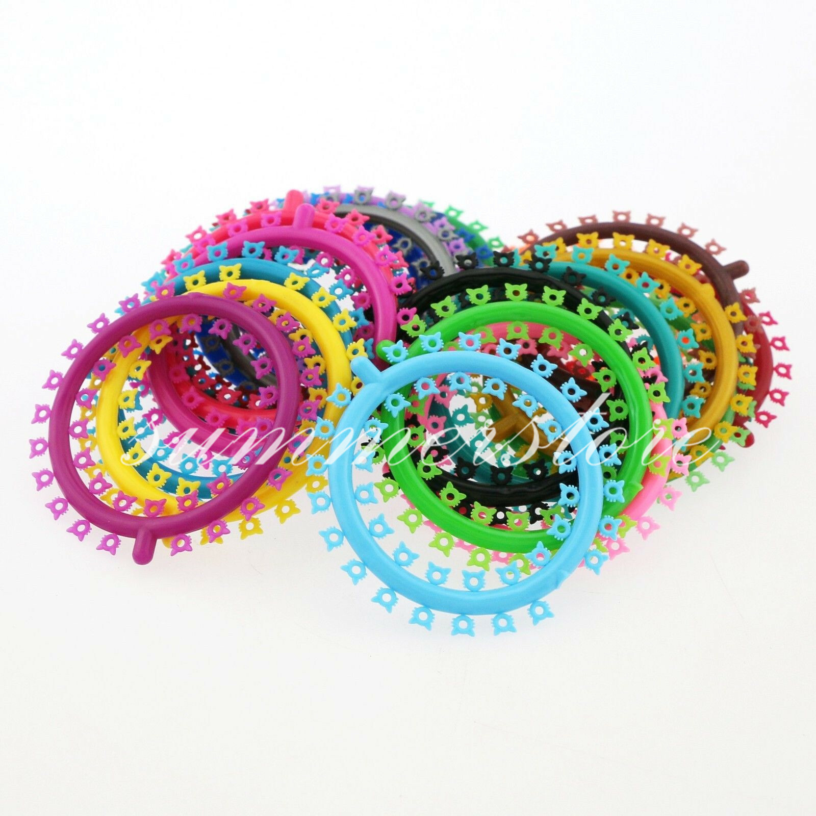 1000 Pcs/Pack Dental Ortho Elastic Rubber Cartoon Ligature Ties Kitty Colorful