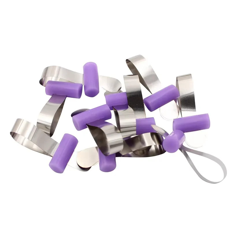 50Pcs/box Dental Auto-matrix Forming Sheet Retainerless Sectional Matrices Bands