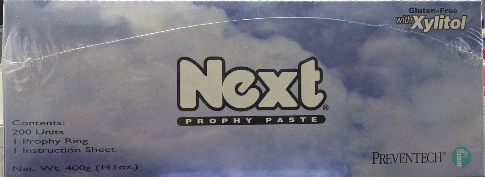 Next Medium grit, Watermelon ￼flavored Prophy Paste with Fluoride, 200ct Box New