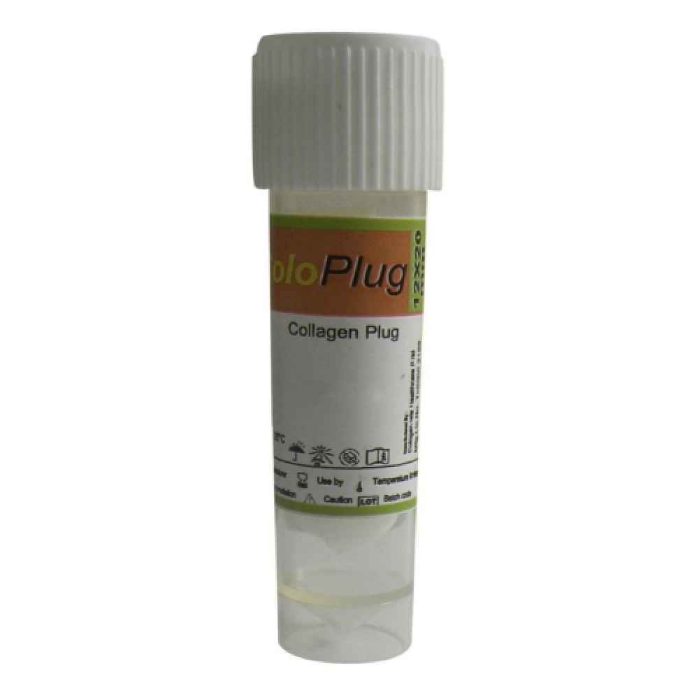 10 Pack of Cologenesis Colo Plug Sterile Collagen Sponge 8x20mm (Free Ship)