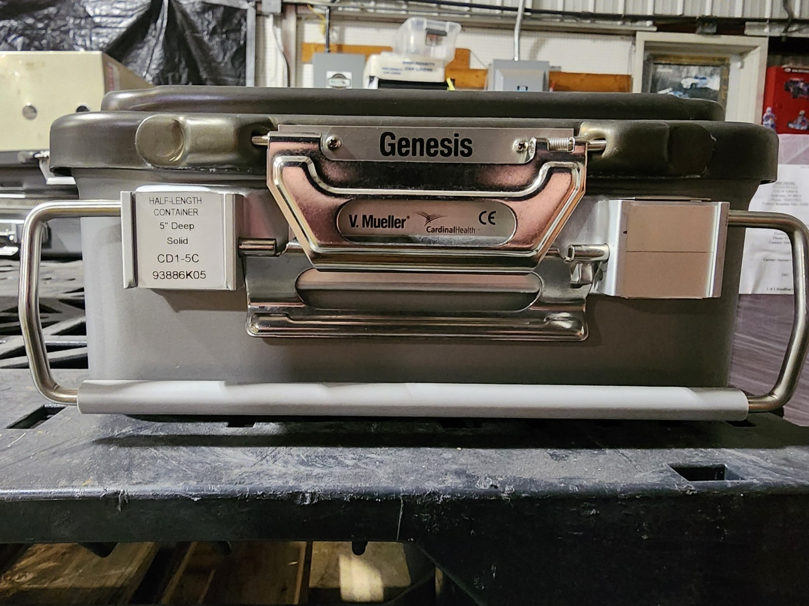 V. Mueller Genesis Sterilization Container System Lot 16 Mixed Sizes 3″–7″