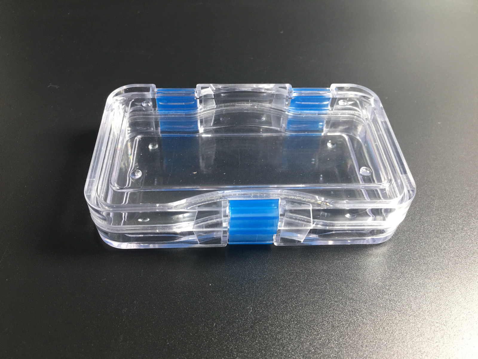 Denture False Inlay Teeth Membrane Case Hinged Display Jewelry Box Fragile Optic