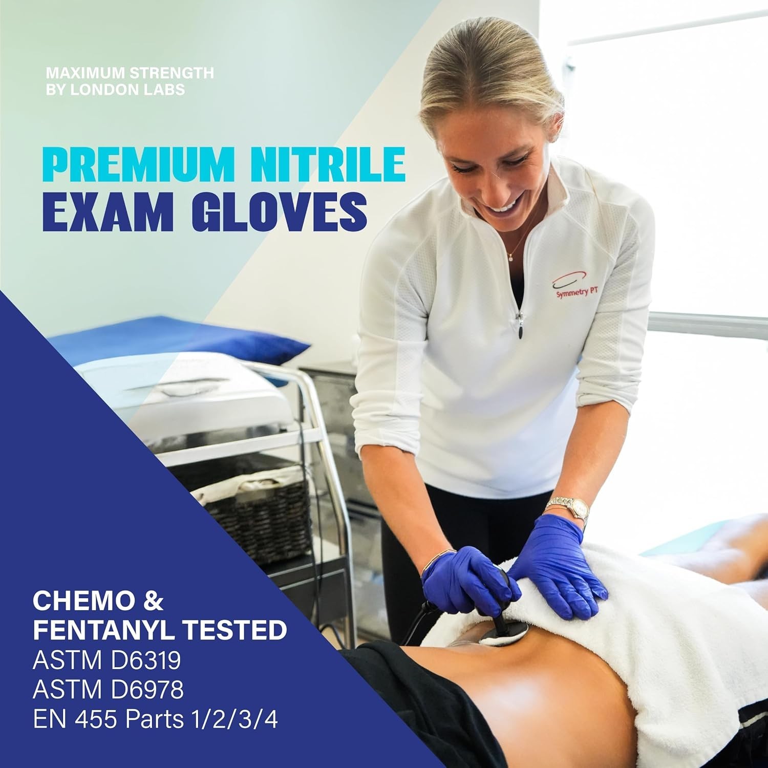 Cobalt Blue 5 Mil Nitrile Exam Gloves Disposable Latex Free | Medical Rubber …