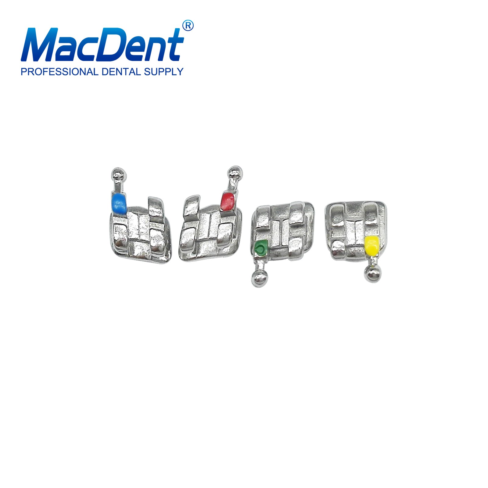 Dental Orthodontic MIM Monoblock Brackets Braces Mini Roth MBT 018/ 022