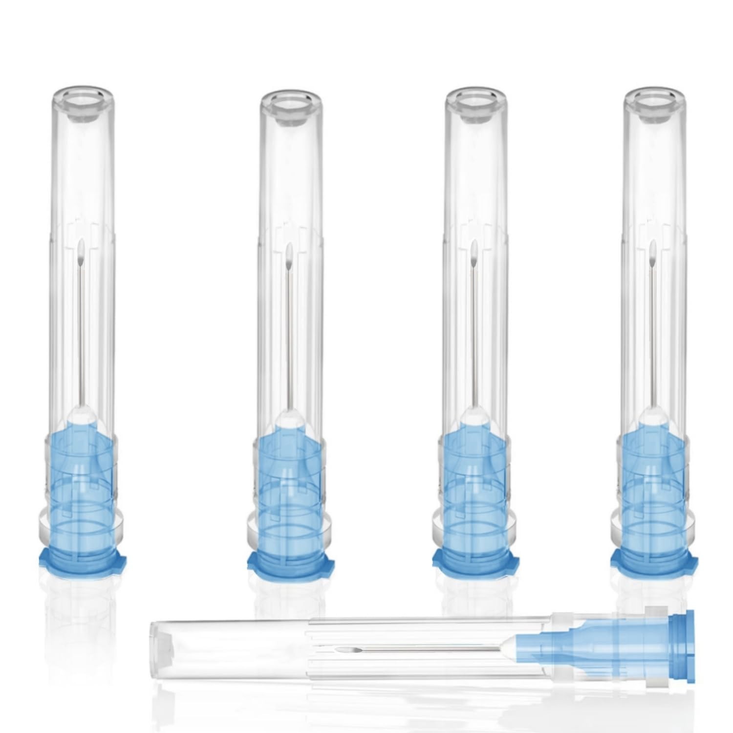 Lab Dispensing Needles Stainless Steel 23ga 5/8 Inch 100 Pack