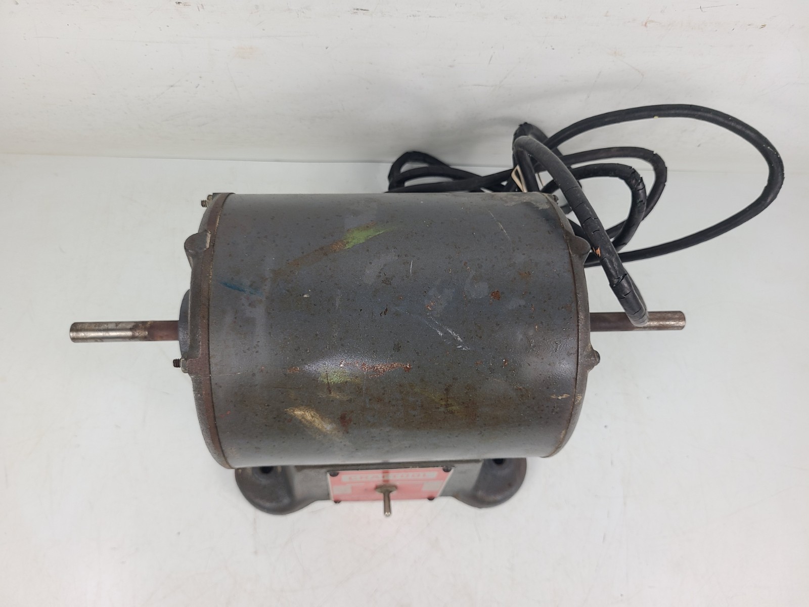 Craftool Dental Lab Polishing Motor Bench Lathe 1/4-1/6 HP (TESTED)