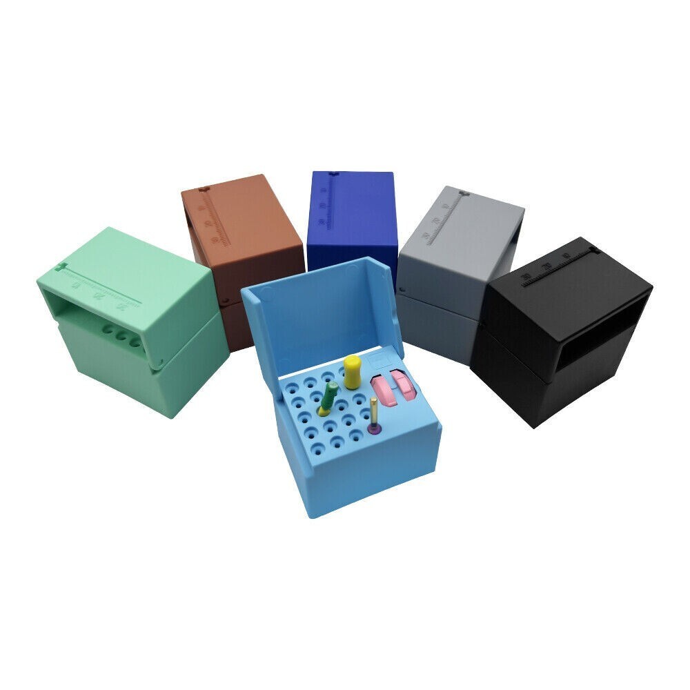 Dental Autoclavable Disinfection Root Canal 20 Holes Files Memory Count Holder