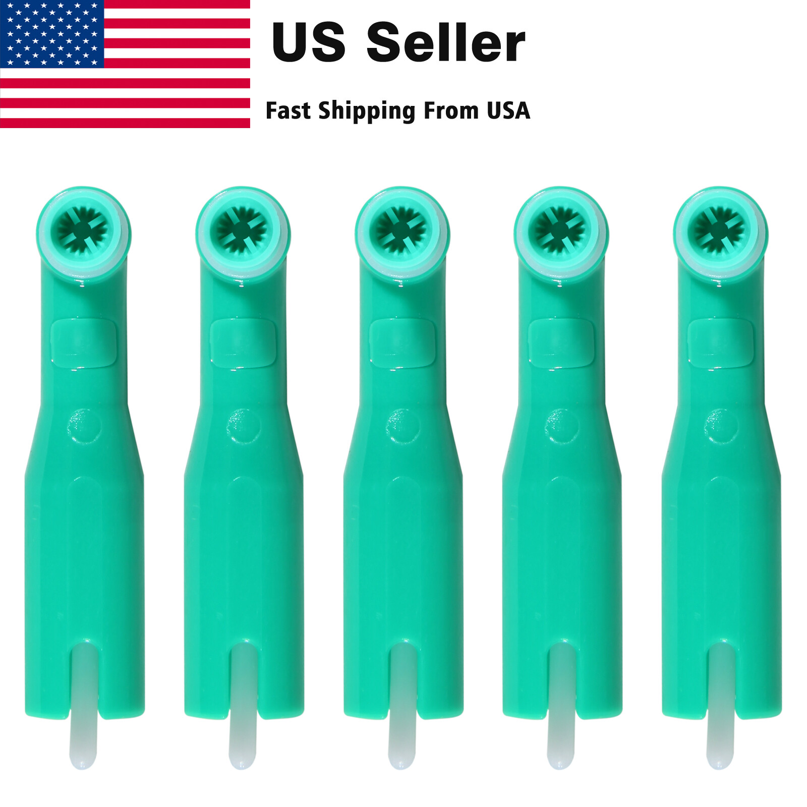 100-1000pcs Dental Disposable Prophy Angles Top Quality Money back guarantee!