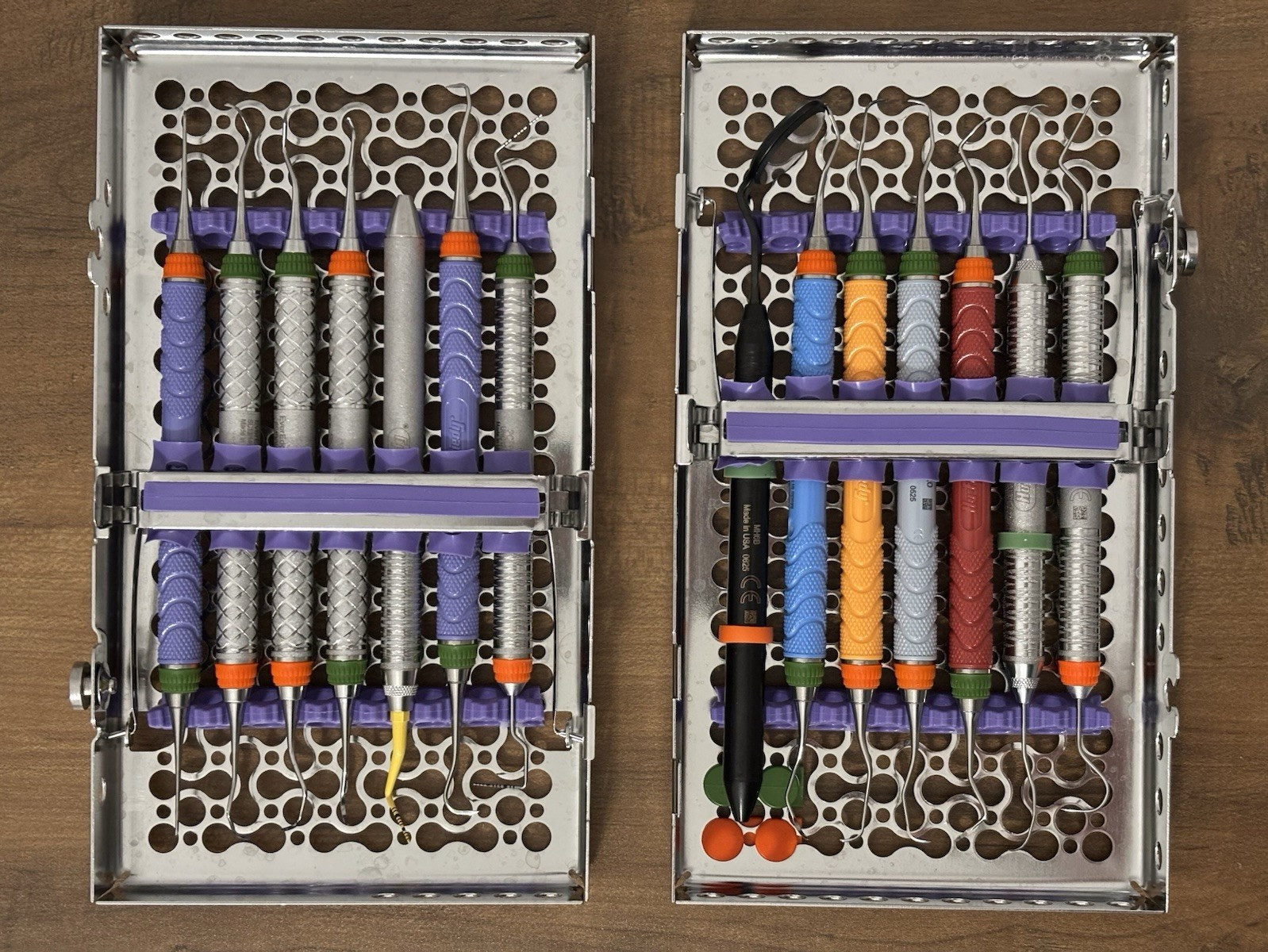 Hu-Friedy IMS Sterilization Cassette Tray of Dental Instruments for Hygienist