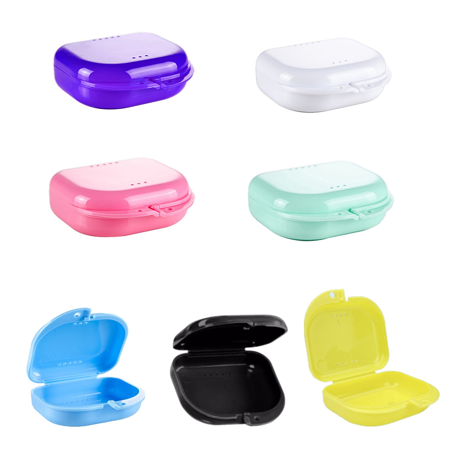 Orthodontic Retainer Night Guard Box Denture Dental Case Sports – High Quality
