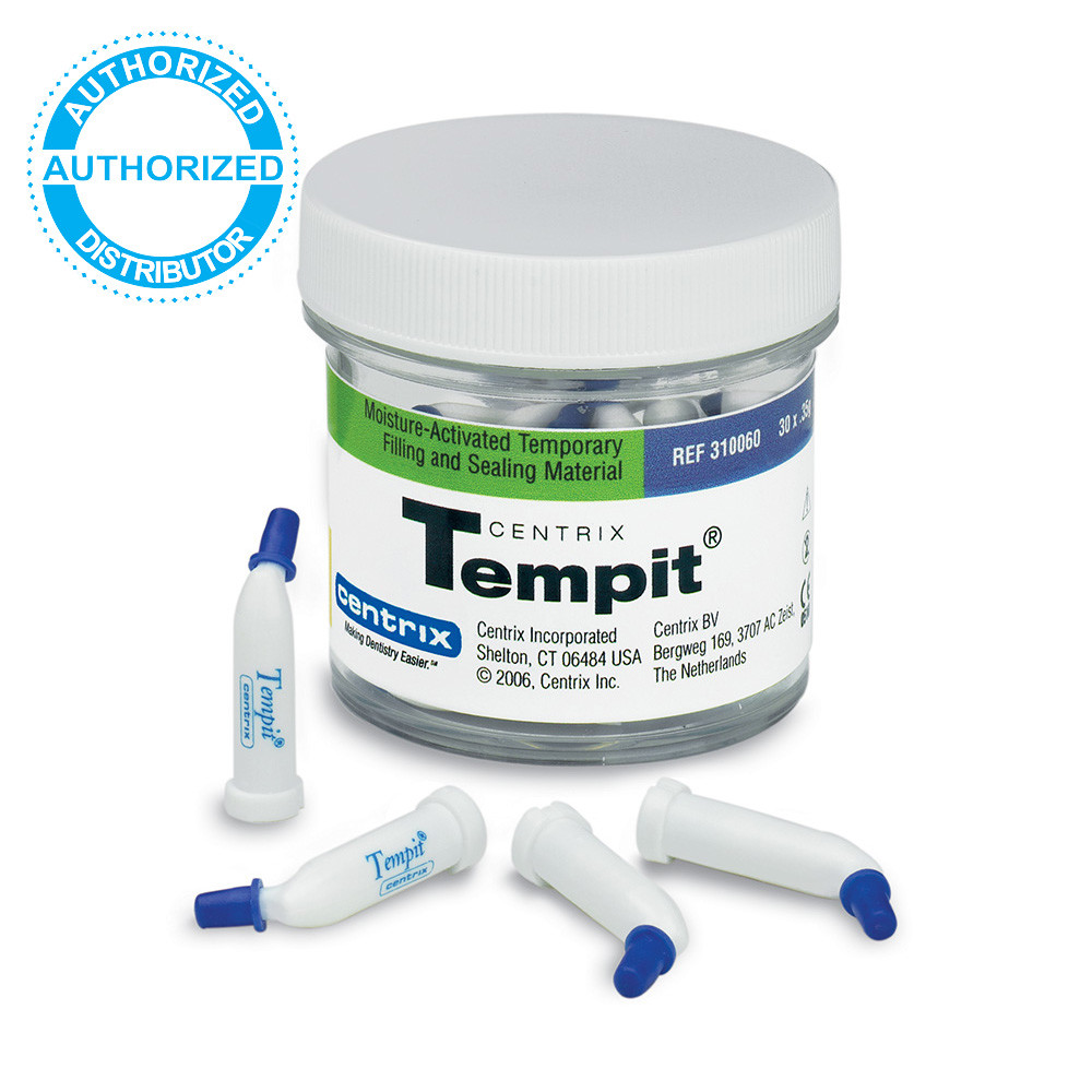 Centrix Tempit Temporary Filling & Sealing Material 30x.35g PrefilledTips 310060