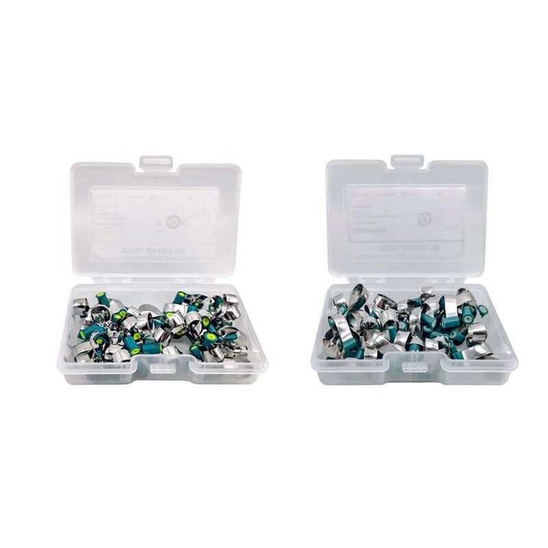 50 Pcs/Box Dental Reel Type Matrix Bands Contoured Matrices Anatomically Shaped