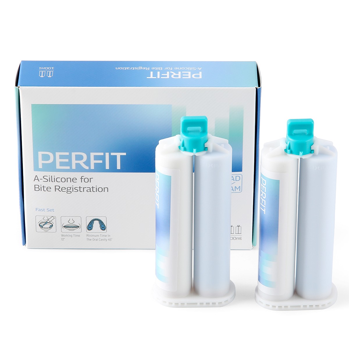 Silicone dental A para el material de registro mordedura Mezcla/Conjunto rápido
