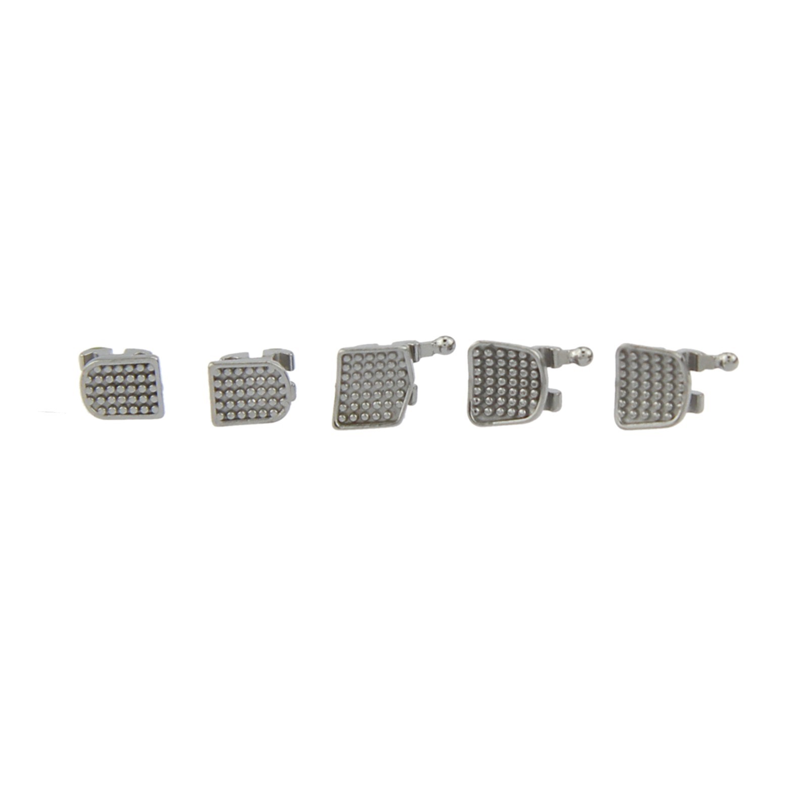 Dental Orthodontic Metal Brackets Braces Mini MBT Roth 022 345 Hooks 5-5 MIM