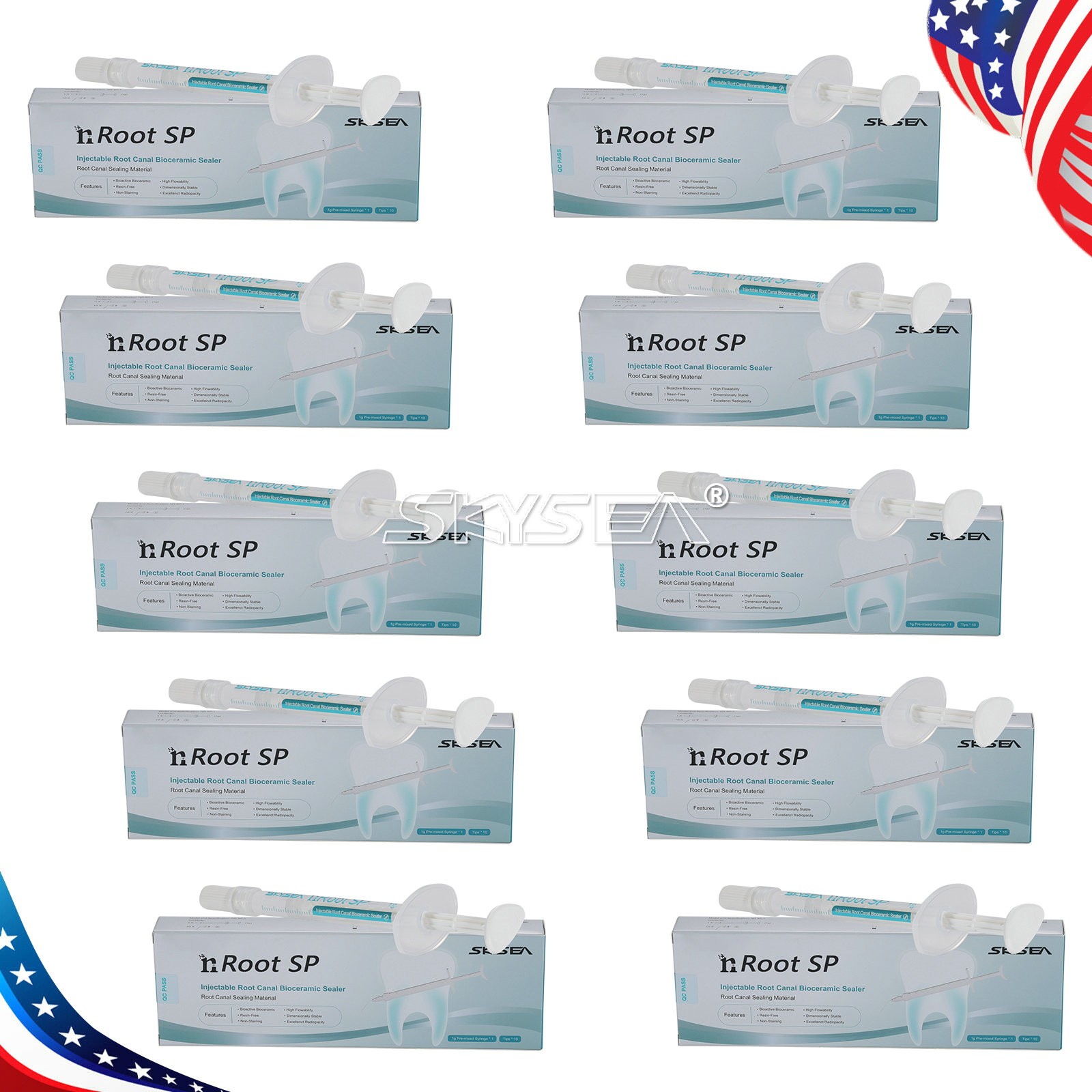 1g SP Dental Injectable Root Canal Bioceramic Sealer Endodontic Sealing Filling