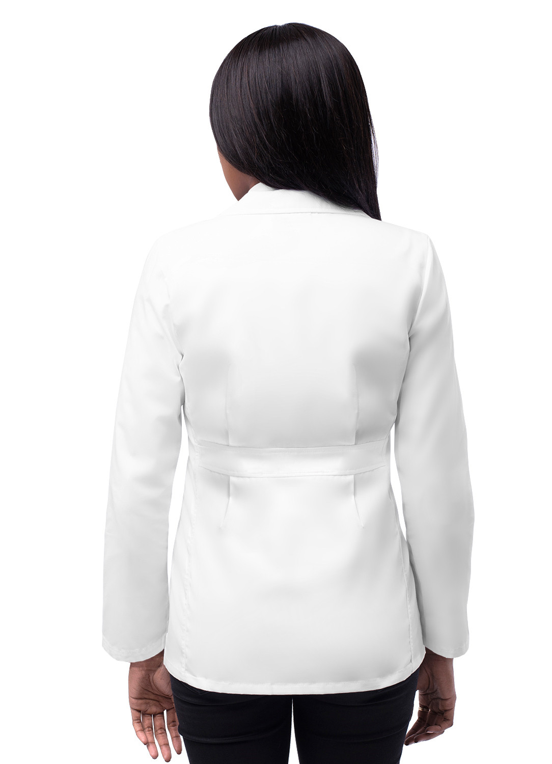 Adar Womens Classic 28” Tailored Consultation Short Lab Coat