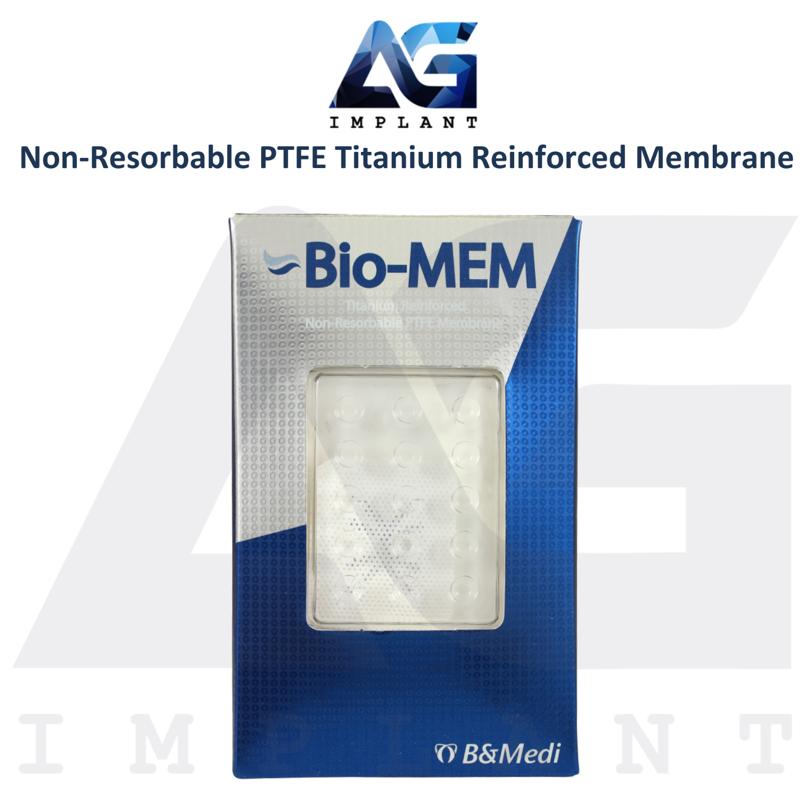 Dental Non-Resorbable PTFE Titanium Reinforced Membrane Sterile Stimulate Repair