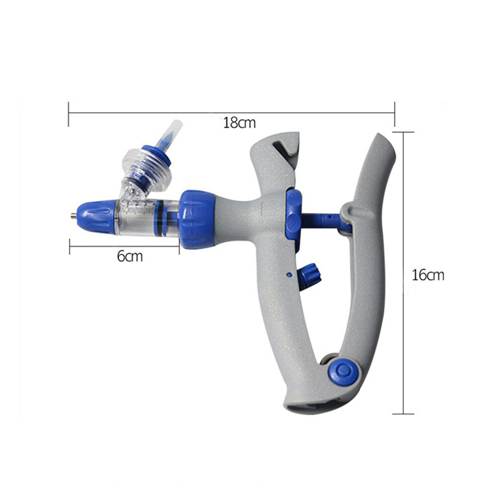 5ml Syringe Veterinary Injector Vaccine Poultry Adjustable Automatic Chicken Pig