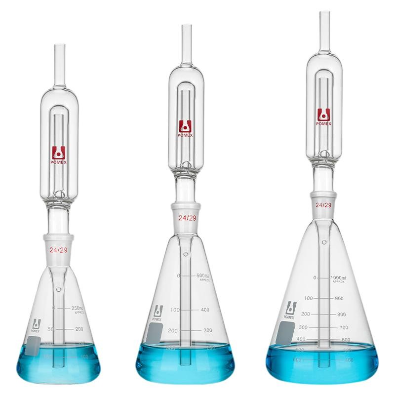 150-1000ml Fermentation Bolt Structure Sets Chemistry Lab Glass Kit