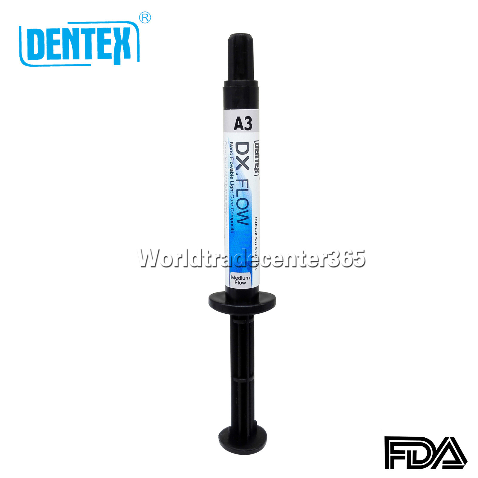 Dental Dentex Universal /Flowable Medium Flow Light Cure Composite Resin Refill