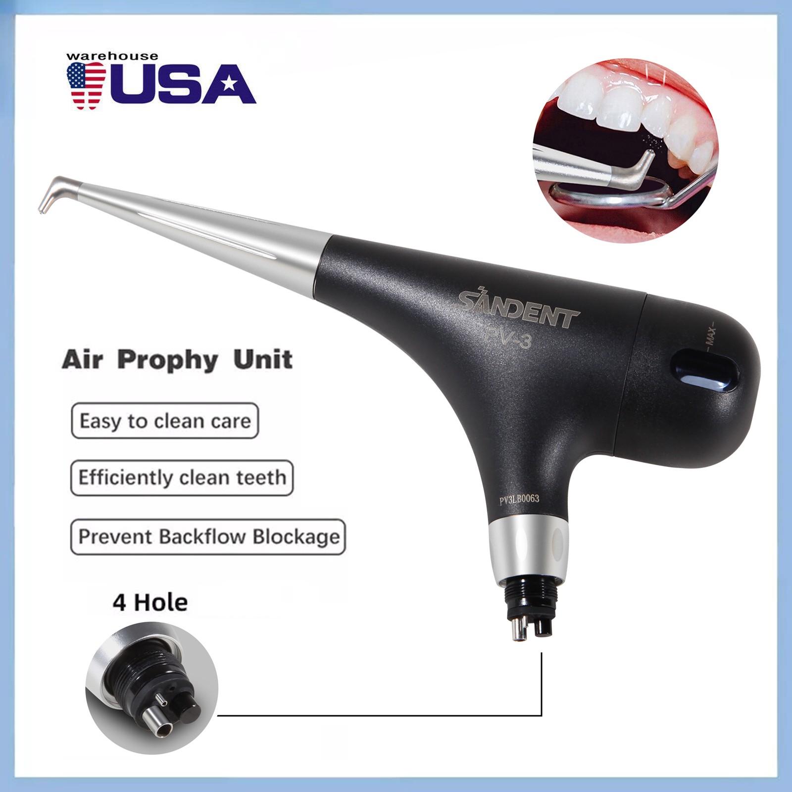 Dental Electric Micro Motor Polishing Handpiece Fit Marathon 35K RPM Handle Lab