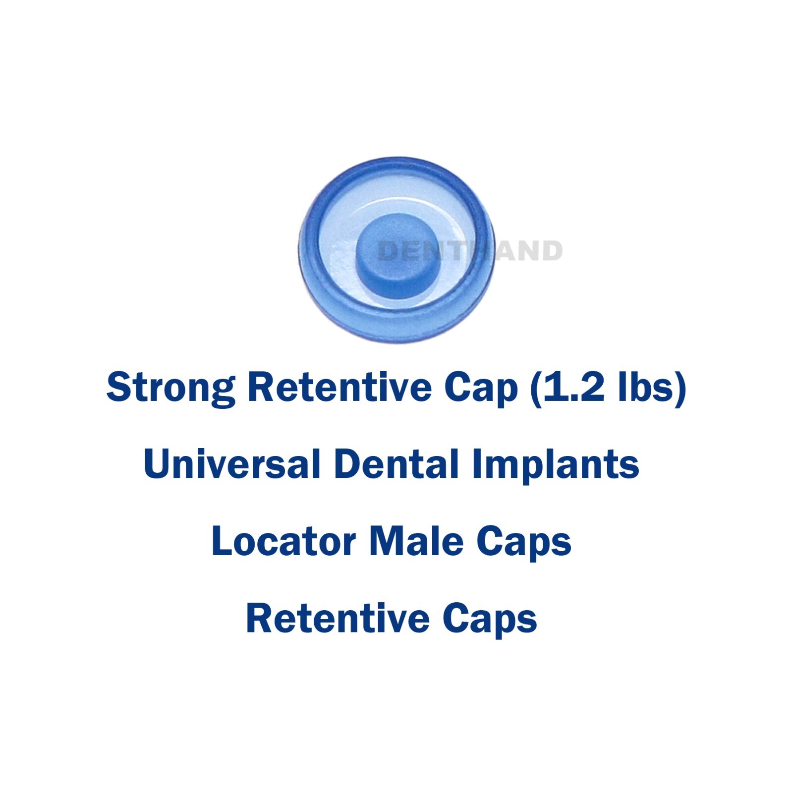 Dental Strong Retentive Caps Overdenture Metal Housing Attachment Abutments