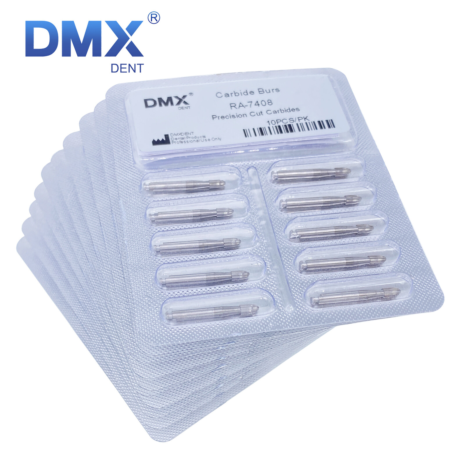 Dental Carbide Burs Trimming & Finishing Egg Football FG/RA 7404 7406 7408