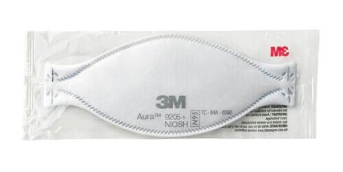 3M N95 Aura 9205+ 20 MASKS NIOSH Approved N95 Particulate Respirator Face Masks