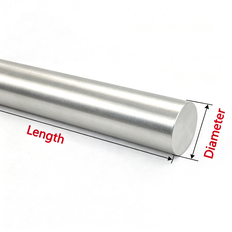 Ø1-60mm Pure Nickel Round Bar Rod For Electroplating Anode Element 100mm 500mm L