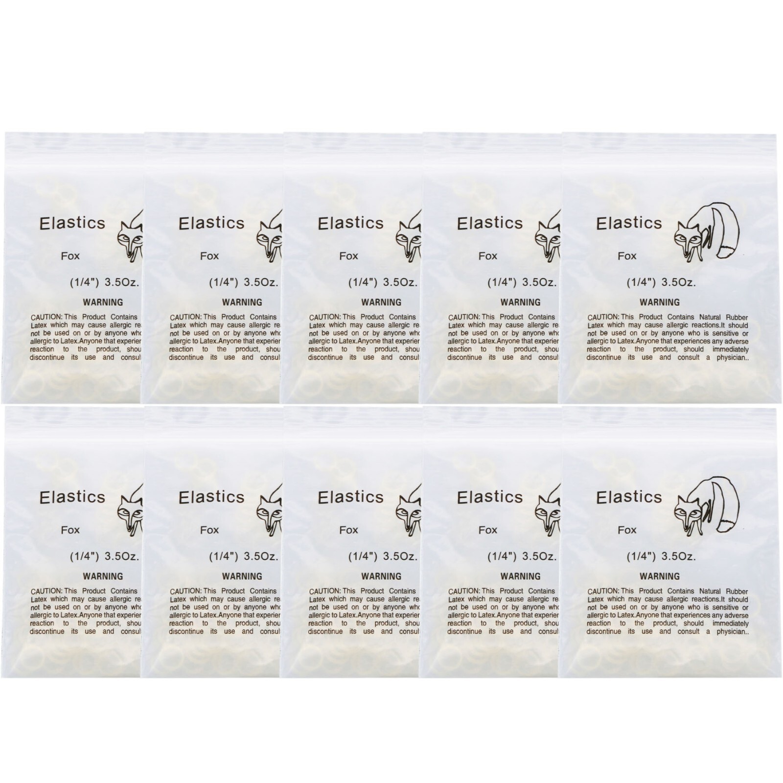 US Orthodontic Latex Elastics Dental Braces Rubber Bands 3.5/5.0/6.5 OZ Ortho