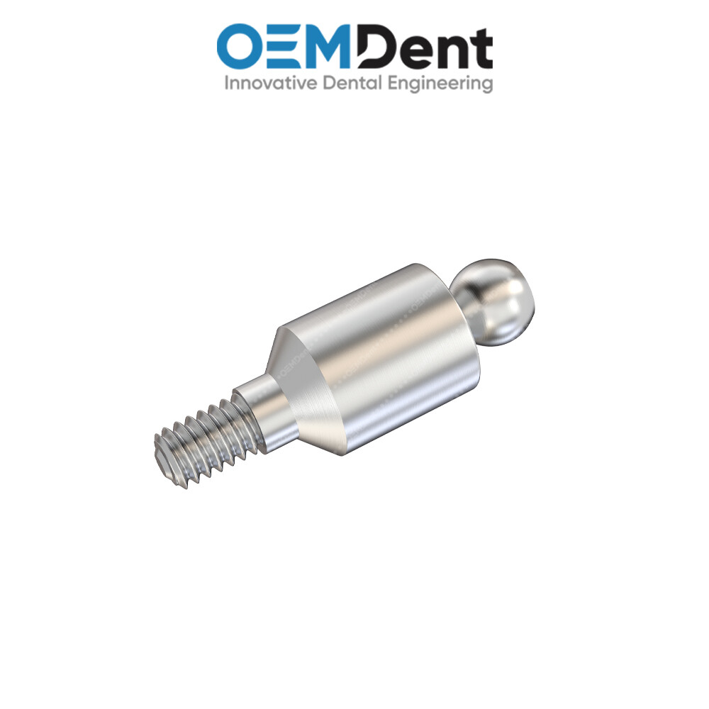 Straight Ball Attachment – DSI® Hexagon 2.42mm Compatible