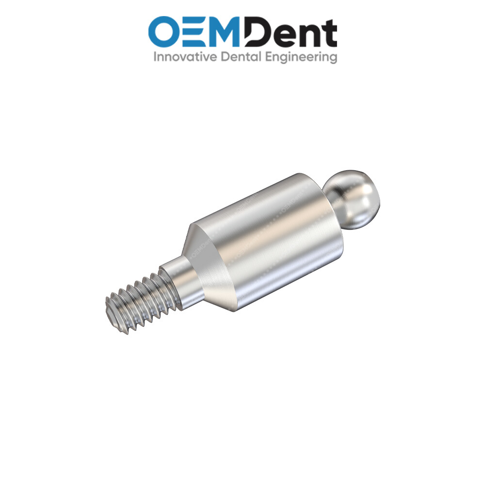 Straight Ball Attachment – DSI® Hexagon 2.42mm Compatible