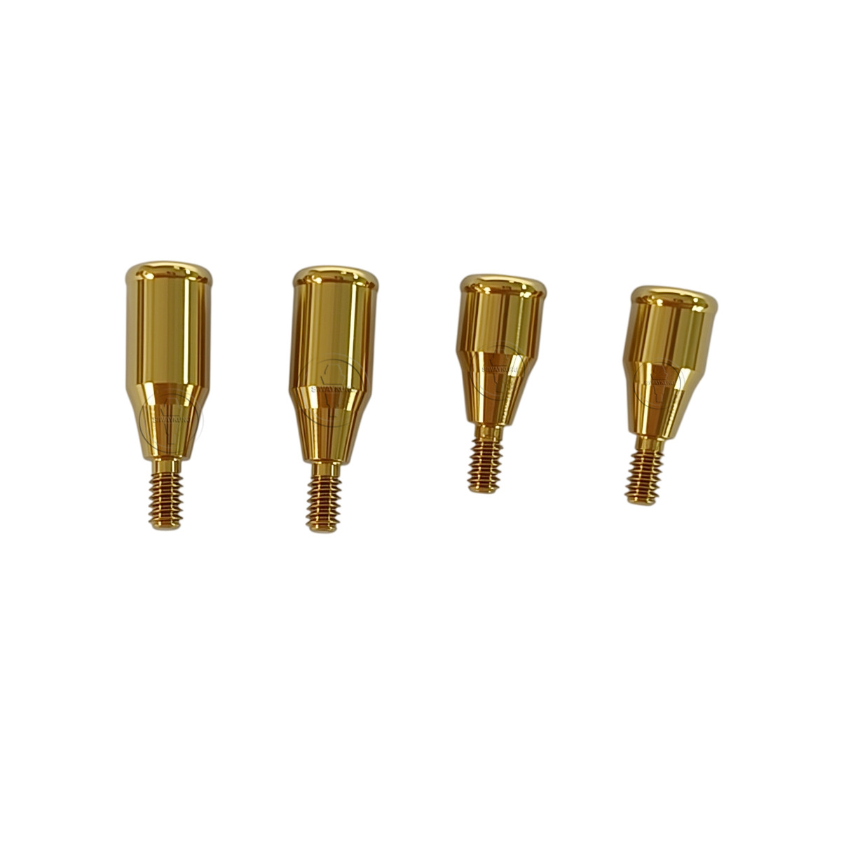 Locator abutment full set fit to Nobel Active NP platform D3.7mm GH1-6mm